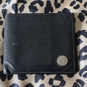 Dolce & Gabbana Black Leather Wallet